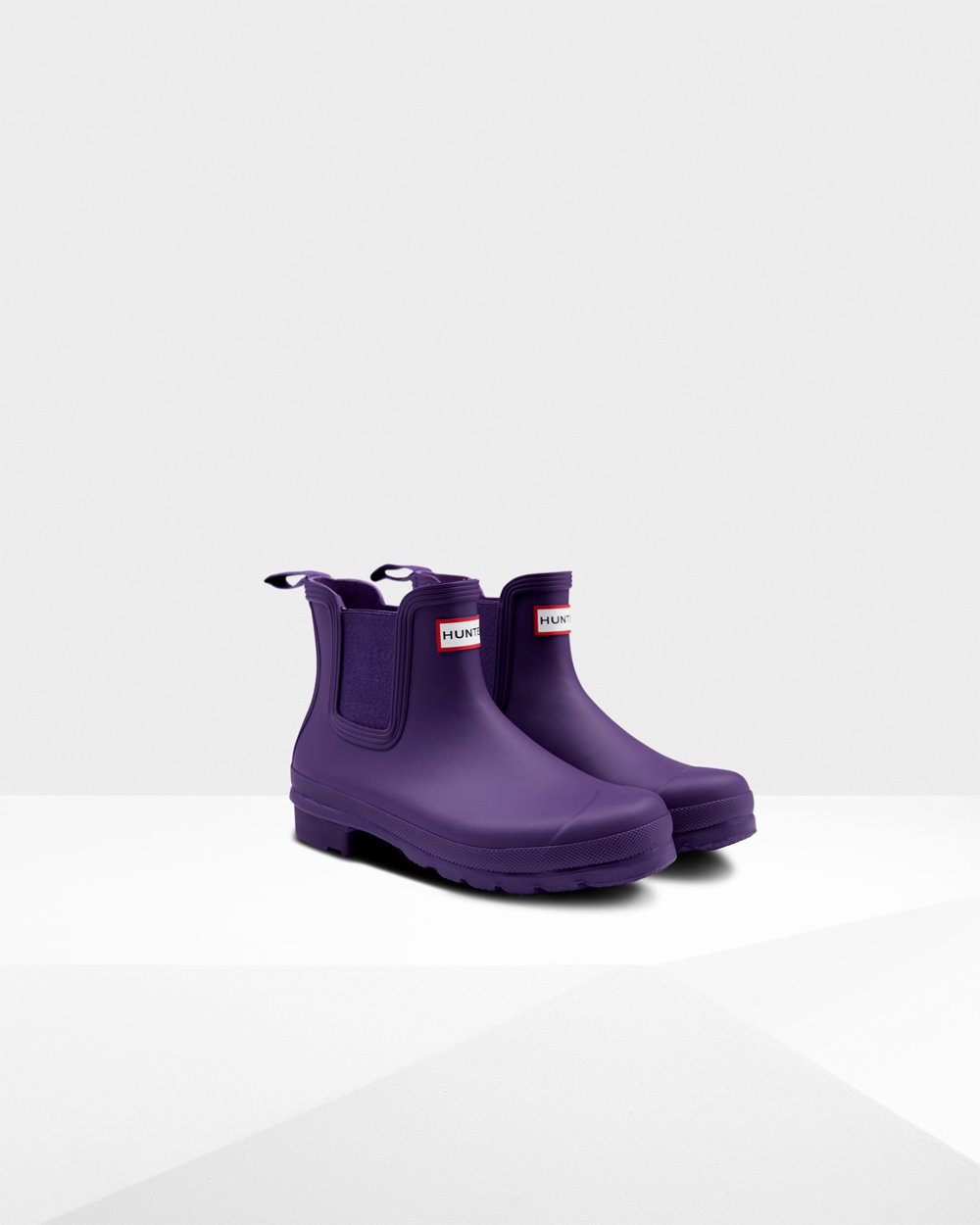 Botas Chelsea Hunter Feminina Azuis Roxo - Original - 92NYRZBAT
